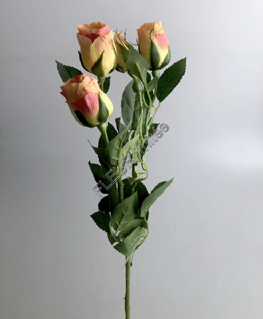 Růže větev x4 70cm 24/240