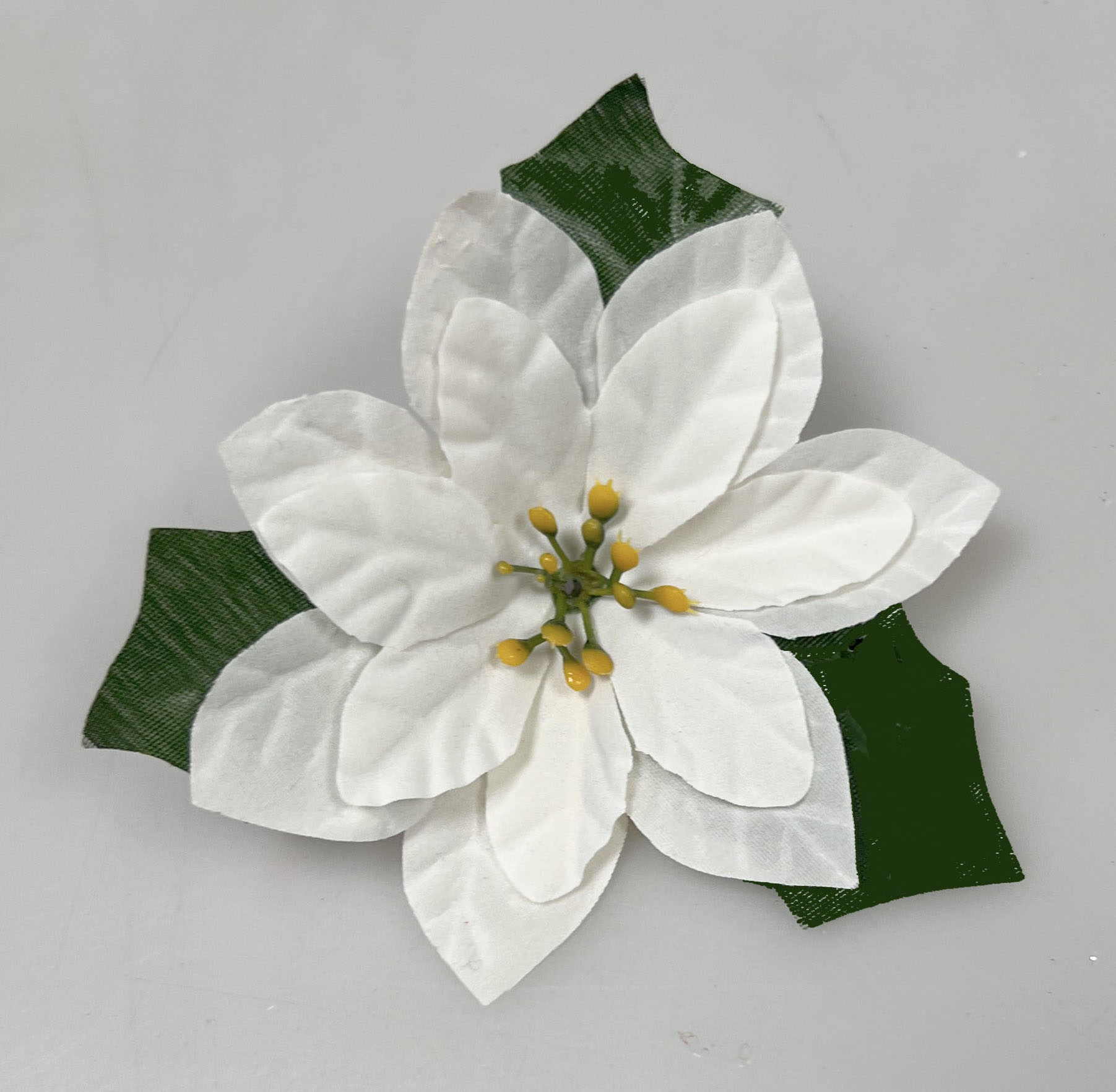 Květ poinsettia 11cm  24/360